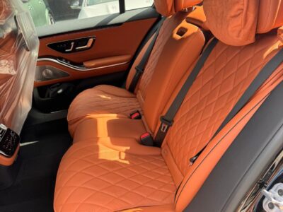 2026 Mercedes-Benz S500 4MATIC 3.0-liter Turbocharged Inline-six Engine Black Tan Sedan