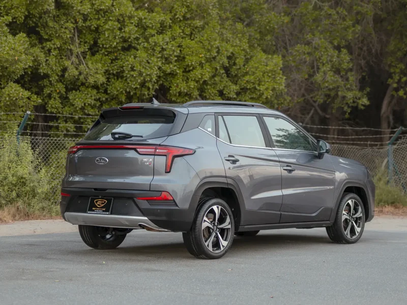 2023 JAC JS4 Intelligent 1.5 Litres 4 Cylinders Petrol Engine Grey Beige SUV GCC Specs FWD Automatic
