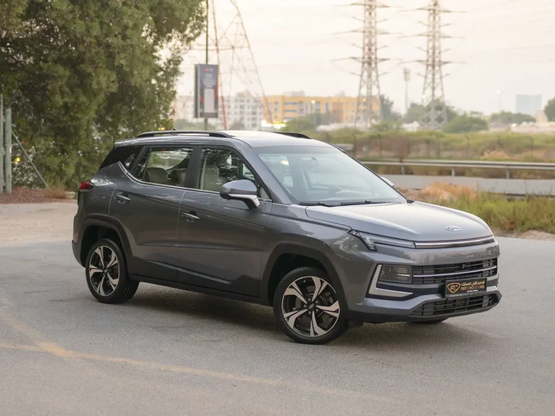 2023 JAC JS4 Intelligent 1.5 Litres 4 Cylinders Petrol Engine Grey Beige SUV GCC Specs FWD Automatic