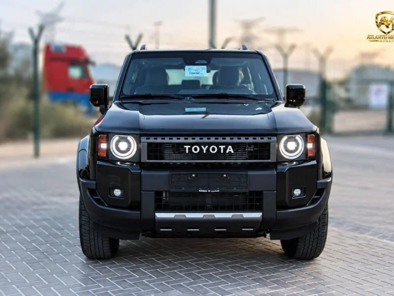 2027 Toyota Prado VXR 2.4L Turbocharge 4 Cylinders Petrol Engine Black SUV GCC Specs Automatic