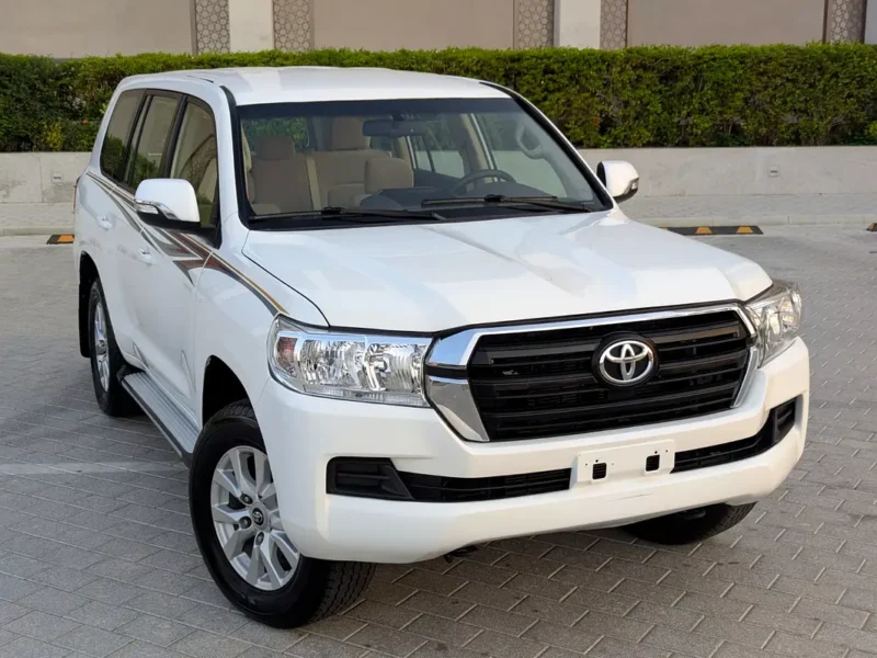 2018 Toyota Land Cruiser GX 4.L V6 Petrol Engine White Beige SUV GCC Specs Excellent Condition