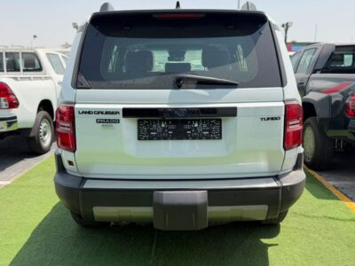 2026 Toyota Prado VXR Adventure 2.4 Litres 4 Cylinders Petrol Engine White Brown SUV GCC Specs