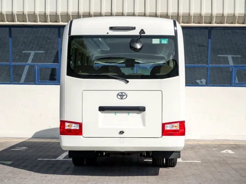 2026 Toyota Coaster 2.7 Litres 4 Cylinders Petrol Engine White Grey Bus Manual GCC Specs