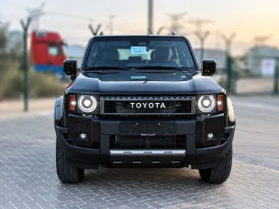 2027 Toyota Prado VXR 2.4 Liters Turbocharged 4 Cylinders Petrol Engine Black SUV GCC Specs