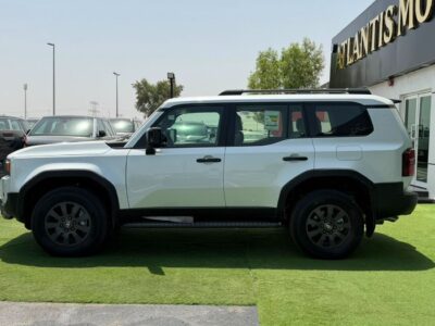 2026 Toyota Prado VXR Adventure 2.4 Litres 4 Cylinders Petrol Engine White Brown SUV GCC Specs
