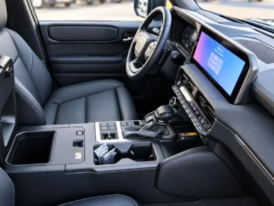 2027 Toyota Prado Adventure 2.4 Litres 4 Cylinders Petrol Engine Black SUV GCC Specs Automatic