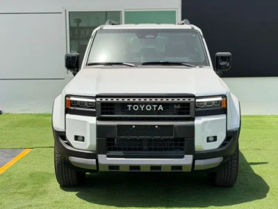 2026 Toyota Prado VXR Adventure 2.4 Litres 4 Cylinders Petrol Engine White Brown SUV GCC Specs