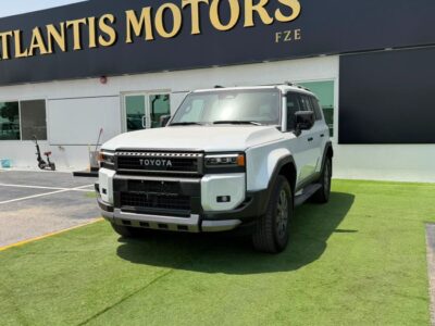 2026 Toyota Prado VXR Adventure 2.4 Litres 4 Cylinders Petrol Engine White Brown SUV GCC Specs