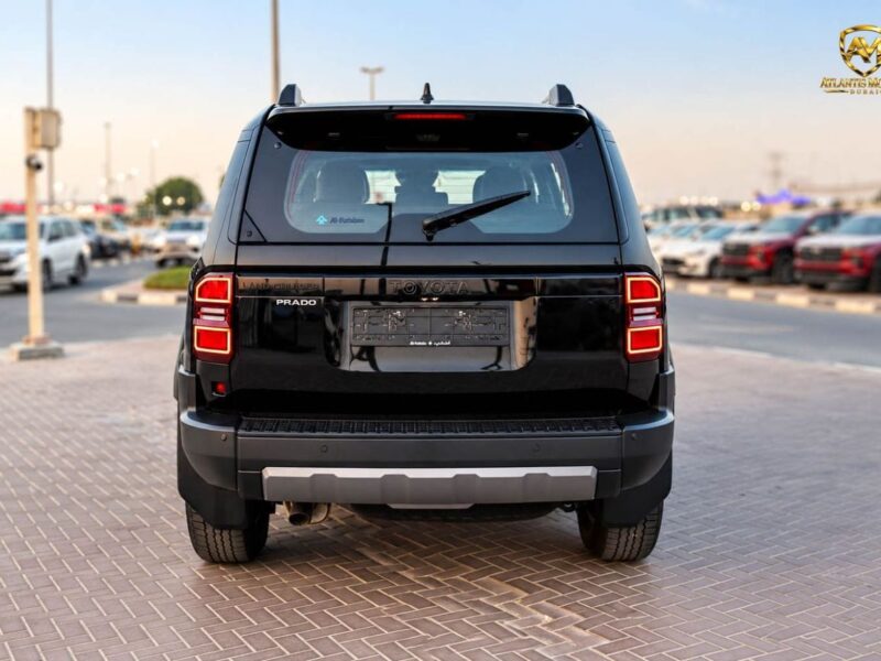 2027 Toyota Prado VXR 2.4L Turbocharge 4 Cylinders Petrol Engine Black SUV GCC Specs Automatic