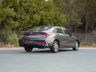 2024 Hyundai Elantra Comfort 1.6 Litres 4 Cylinders Petrol Engine Grey Black Sedan GCC Specs