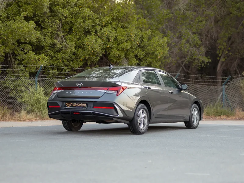 2024 Hyundai Elantra Comfort 1.6 Litres 4 Cylinders Petrol Engine Grey Black Sedan GCC Specs