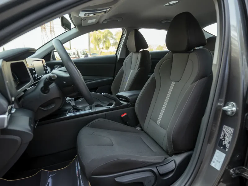 2024 Hyundai Elantra Comfort 1.6 Litres 4 Cylinders Petrol Engine Grey Black Sedan GCC Specs