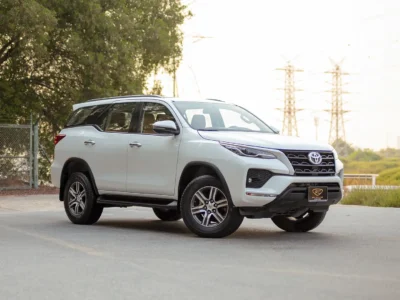 2025 Toyota Fortuner EXR 2.7 Litres 4 Cylinders Petrol Engine White Brown SUV GCC Specs