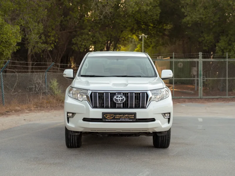 2022 Toyota Prado EXR 4.0 Litres 6 Cylinders Petrol Engine White Beige SUV GCC Specs 4WD