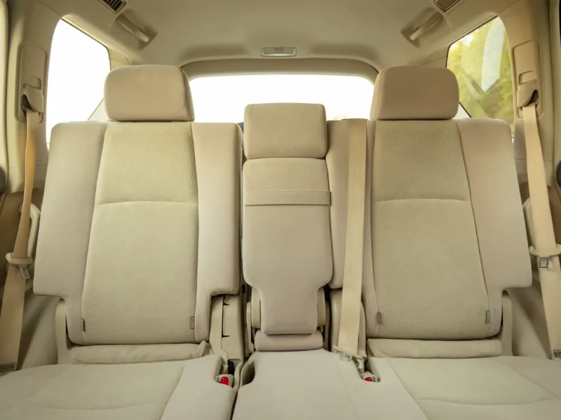 2022 Toyota Prado EXR 4.0 Litres 6 Cylinders Petrol Engine White Beige SUV GCC Specs 4WD