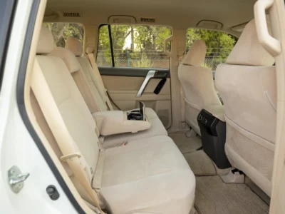 2022 Toyota Prado EXR 4.0 Litres 6 Cylinders Petrol Engine White Beige SUV GCC Specs 4WD