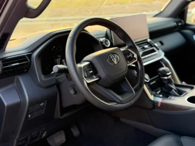2025 Toyota Land Cruiser VX 3.5 Litres 6 Cylinders TWIN TURBO Petrol Engine Black SUV Automatic