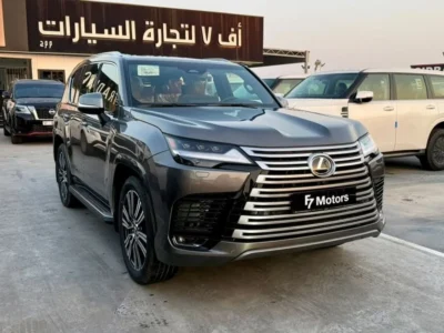 2026 Lexus LX700h SIGNATURE 3.5 Litres 6 Cylinders Hybrid Engine Grey Tan SUV GCC Specs
