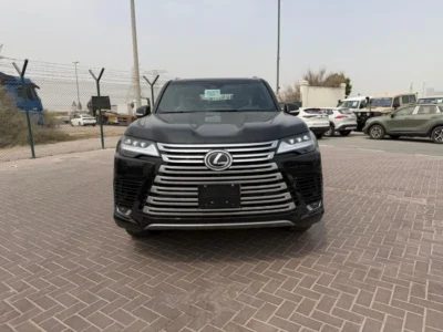 2026 Lexus LX700h SIGNATURE Automatic 3.5L 6 Cylinders Hybrid Engine Black Red SUV GCC Specs