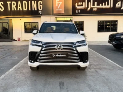 2026 Lexus LX700h SIGNATURE 3.5 Litres 6 Cylinders Hybrid Engine White Tan SUV GCC Specs