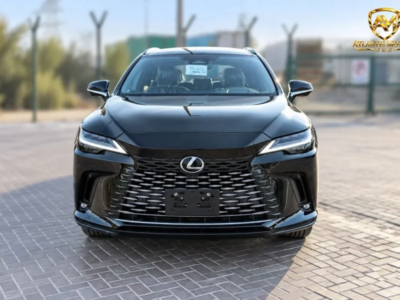 2026 Lexus RX350h PLATINUM 2.5 Litres 4 Cylinders Hybrid Engine Black Brown SUV Automatic
