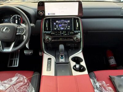 2026 Lexus LX700h F SPORT 3.5 Litres 6 Cylinders Hybrid Engine Black Red SUV GCC Specs