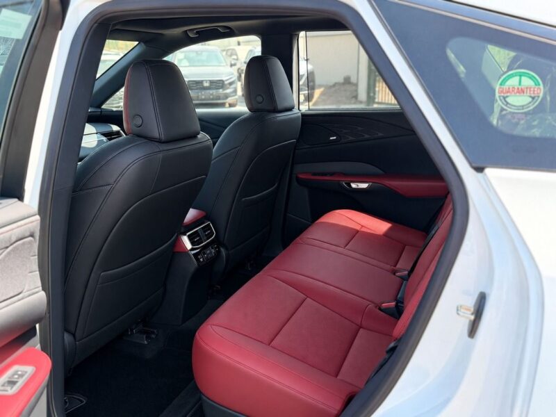 2026 Lexus RX500h F SPORT PERFORMANCE Automatic 2.4L 4 Cylinders Hybrid Engine White Red SUV