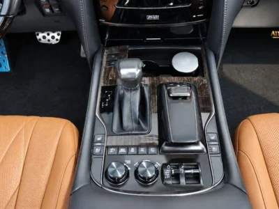 2021 Lexus LX570 SIGNATURE BLACK EDITION 5.7 Liters 8 Cylinders Petrol Engine Green Tan SUV