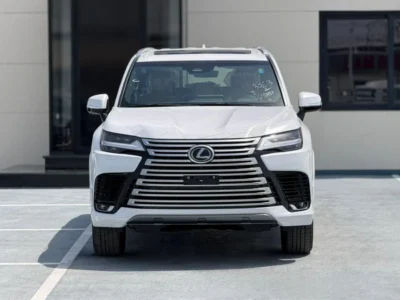 2026 Lexus LX700h SIGNATURE Automatic 3.5L 6 Cylinders Hybrid Engine White Tan SUV GCC Specs