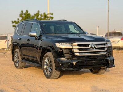 2025 Toyota Land Cruiser VX 3.5 Litres 6 Cylinders TWIN TURBO Petrol Engine Black SUV Automatic