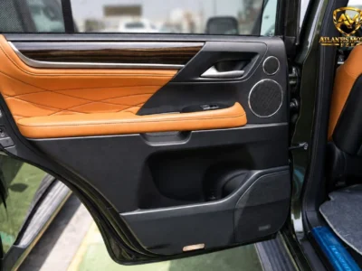 2021 Lexus LX570 SIGNATURE BLACK EDITION 5.7 Liters 8 Cylinders Petrol Engine Green Tan SUV