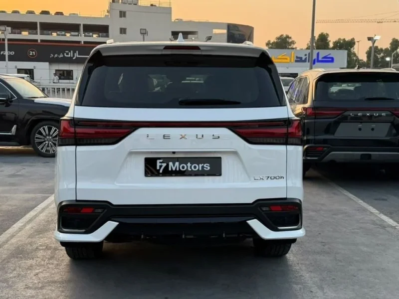 2026 Lexus LX700h F SPORT 3.5 Litres 6 Cylinders Hybrid Engine White Red SUV GCC Specs