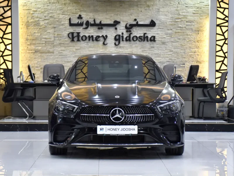 2023 Mercedes-Benz E-Class E 200 4 Cylinders Petrol Engine Black Tan Coupe GCC Specs