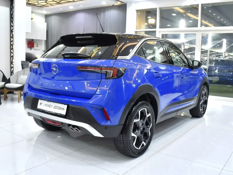 2023 Opel Mokka Ultimate 3 Cylinders Petrol Engine Blue Black Crossover GCC Specs Automatic
