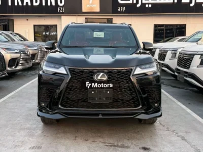 2026 Lexus LX700h F SPORT 3.5 Litres 6 Cylinders Hybrid Engine Black Red SUV GCC Specs