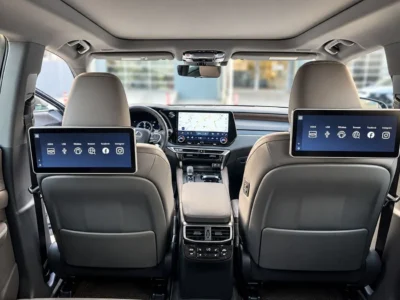 2026 Lexus RX350h PLATINUM 2.5 Litres 4 Cylinders Hybrid Engine White Brown SUV Automatic