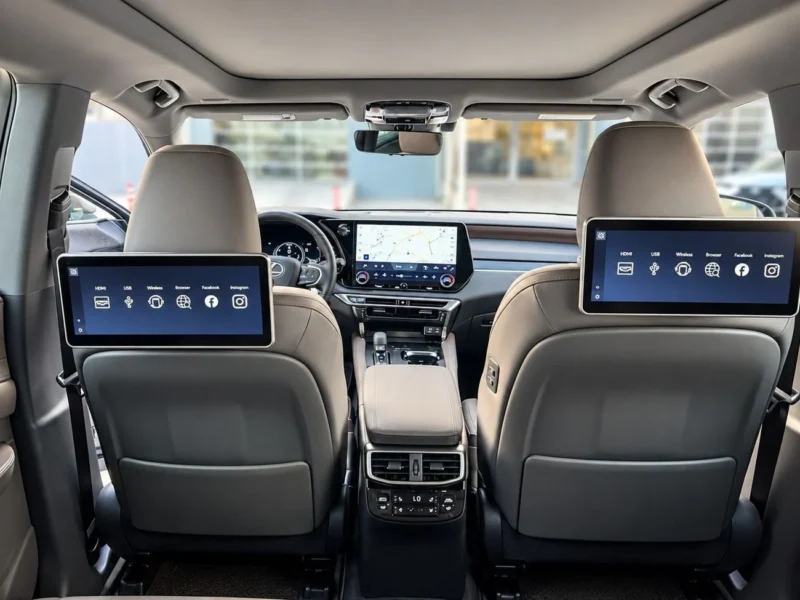 2026 Lexus RX350h PLATINUM 2.5 Litres 4 Cylinders Hybrid Engine White Brown SUV Automatic