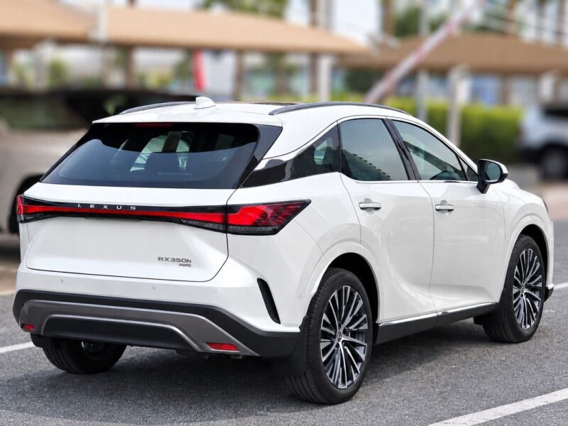 2026 Lexus RX350h PLATINUM 2.5 Litres 4 Cylinders Hybrid Engine White Brown SUV Automatic