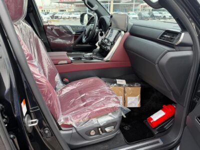 2026 Lexus LX700h SIGNATURE Automatic 3.5L 6 Cylinders Hybrid Engine Black Red SUV GCC Specs