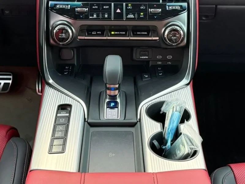 2026 Lexus LX700h F SPORT 3.5 Litres 6 Cylinders Hybrid Engine White Red SUV GCC Specs