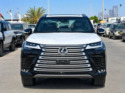 2026 Lexus LX700h SIGNATURE 3.5 Litres 6 Cylinders Hybrid Engine Black Red SUV GCC Specs