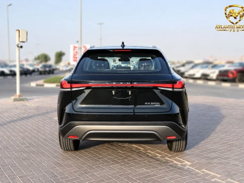2026 Lexus RX350h PLATINUM 2.5 Litres 4 Cylinders Hybrid Engine Black Brown SUV Automatic