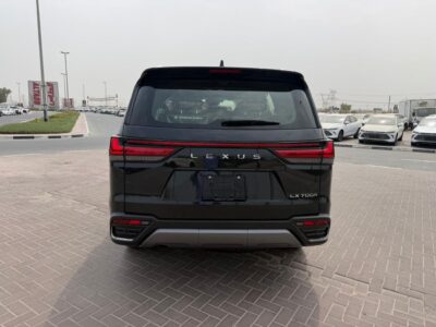 2026 Lexus LX700h SIGNATURE Automatic 3.5L 6 Cylinders Hybrid Engine Black Red SUV GCC Specs