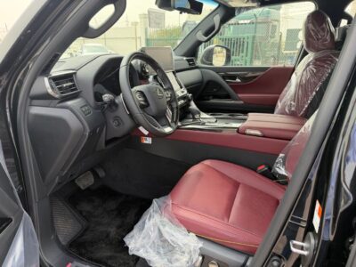 2026 Lexus LX700h SIGNATURE Automatic 3.5L 6 Cylinders Hybrid Engine Black Red SUV GCC Specs