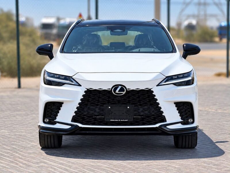 2026 Lexus RX500h F SPORT PERFORMANCE 2.4 Litres 4 Cylinders Hybrid Engine White Red SUV