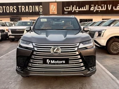 2026 Lexus LX700h SIGNATURE 3.5 Litres 6 Cylinders Hybrid Engine Grey Tan SUV GCC Specs