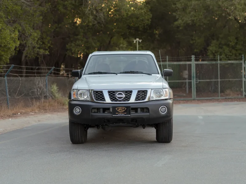 2022 Nissan Patrol Pickup GL 4.8 Litres 6 Cylinders Petrol Engine White Grey Pickup Truck