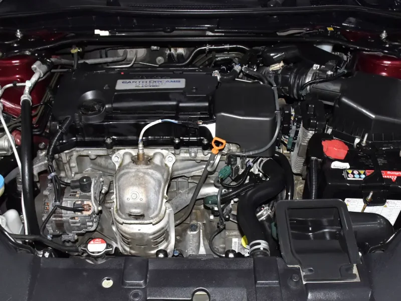 2016 Honda Accord EX 4 Cylinders Petrol Engine Burgundy Beige Sedan GCC Specs Automatic