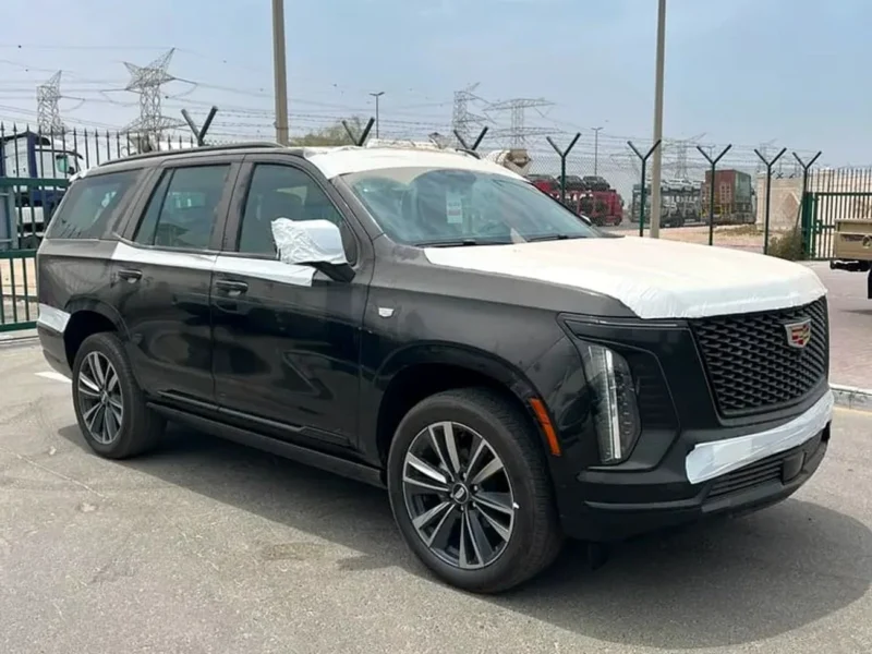 2026 Cadillac Escalade SPORT 4.0L 8 Cylinders Petrol Engine Black Red SUV GCC Specs Pristine Condition