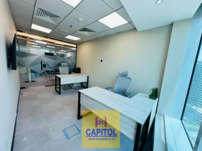 Premium 170 Sq Ft Designer Furnished Office | All Bills Included Prime Tower, Business Bay, Dubai